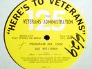 Veterans Radio Show LP • Joe Williams & Duke Ellington