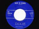 RARE DIXIE Rckr  DEE JOHNSON Back to School DIXIE 2022