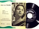 JULA DE PALMA-GUAGLIONE-RARE E.P.45G.1956 M/EX++M