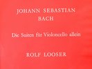 Bach Cello Suites 1&5 - Rolf Looser - VDE LY 3007