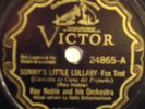 RAY NOBLE Sonny's Little Lullaby VICTOR SCROLL 78 24865