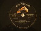 ELVIS PRESLEY One Night/I Got Stung 78 RCA VICTOR 7410