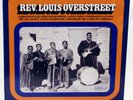 REV. LOUIS OVERSTREET Arhoolie LP one-man-band gospel