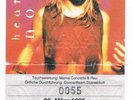 Heather Nova - Rare used Press Concert Ticket 1995