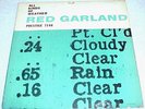 RED GARLAND  ALL KINDS OF WEATHER ORIG PRESTIGE LP 7148