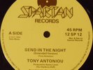 TONY ANTONIOU send in the night UK BOOGIE  84 LISTEN