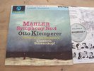 GUSTAV MAHLER  SYMPHONY No. 4 LP Klemperer B/S SAX 2441