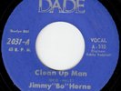 JIMMY BO HORNE Clean Up RARE 1st PRESSING SOUL 45 *Hear