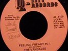 The Vandales 45 Q-CITY Feeling Freaky RARE BOOGIE FUNK