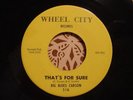 BIG BLUES CARSON– 'LEAVE ME ALONE' -on Wheel City -Hear