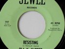 rare Soul 45 OLA V. HARPER resisting JEWEL Listen