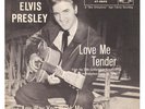 Rare Elvis Presley Love Me Tender 45 w/B&W Pic Sleeve