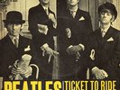 RARE SWEDEN BEATLES 7 1965 UNIQUE COVER Ticket to ride