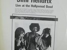 JIMI HENDRIX LIVE AT THE HOLLYWOOD BOWL 2 LP RARE TMOQ