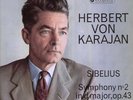 SAX (B/S) SIBELIUS SYMPHONY No 2. HERBERT VON KARAJAN.