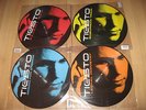 DJ TIESTO 4 x PICTURE DISCS  -  LIMITED EDITION / RARE