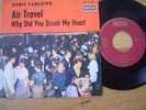 CHRIS FARLOWE air travel 45 Decca PS Mod Beat