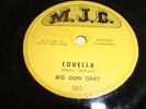 R&B / JUMP BLUES- BIG DON GRAY- M.J.C. 78 RPM - LISTEN
