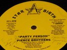 PIERCE BROTHERS 12 INCH PARTY PEOPLE VG++