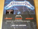 Metallica Ride The Lightning 2LP BLUE vinyl 180g SEALED