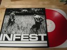 Infest Slave lp Neanderthal MITB No Comment Spazz Red