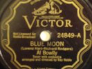 AL BOWLLY Blue Moon VICTOR SCROLL 78 24849 RAY NOBLE