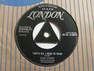Sam Cooke - That's All I Need To Know 1958 UK 45 LONDON