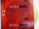 NOFX “RIBBED” LP  (YELLOW CLEAR) BLACK FLAG GERMS MDC