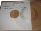 MEGADETH Hangar 18 Uncut Shape Test Pressing Clear Wax