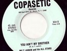 MILT LARKIN You Ain't My Brother PRIVATE FUNK SOUL Hear