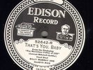 Edison Electric Diamond Disc #52642 - Billy Murray