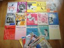 SHEET MUSIC   125 PIECES  - FILM & BROADCAST - 1940s up