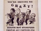 ZENITH HOT STOMPERS LP You're driving me crazy 1977 VJM
