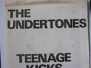UNDERTONES TEENAGE KICKS GOOD VIBRATIONS POSTER SLEEVE