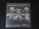 S.W. Werewolf – Clandestine Blaze Split LP