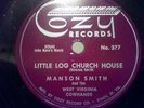 Manson Smith West Virginia Cowhands RARE Cozy Label 78