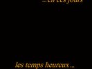 LES TEMPS HEUREUX-En ces jours-FRANCE '72-NEW LP
