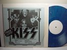 KISS FRIED ALIVE PRIVATE PRESS BLUE VINYL LP