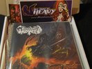 HOODED MENACE NEVER CROSS THE DEAD RED/BLK SPLATTER NEW