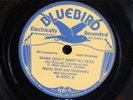 MARTY BRITT BLUEBIRD 4955 JAZZ 78 RPM E-
