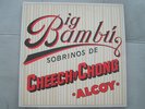 Cheech and Chong - Big Bambu LP - with rolling paper