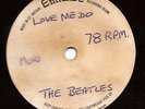 78 rpm Rock Acetate - THE BEATLES  Love Me Do - EMIDISC