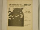 Jimi Hendrix: Live at the L. A. Forum 4 - 25 - 70 DLP