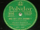 Marlene DIETRICH(solo Arthur BRIGGS)RARE Pol 524182E-