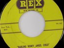 rare Soul R&B 45 EARL KING darling honey angel child