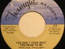 MICKEY LARRY You Don't Know... NORTHERN SOUL/R&B 45 mp3