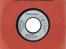 PIERRE RAPSAT tres rare 45T PR0M0 UN COUP DE ROUGE