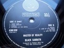 BLACK SABBATH MASTER OF REALITY UK VERTIGO  MiNt AuDiO