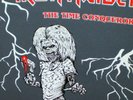 IRON MAIDEN THE TIME CONQUERORS RARE BRAZIL LP VINYL