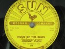 JOHNNY CASH SUN 78 279 GIVE MY LOVE / HOME OF THE BLUES